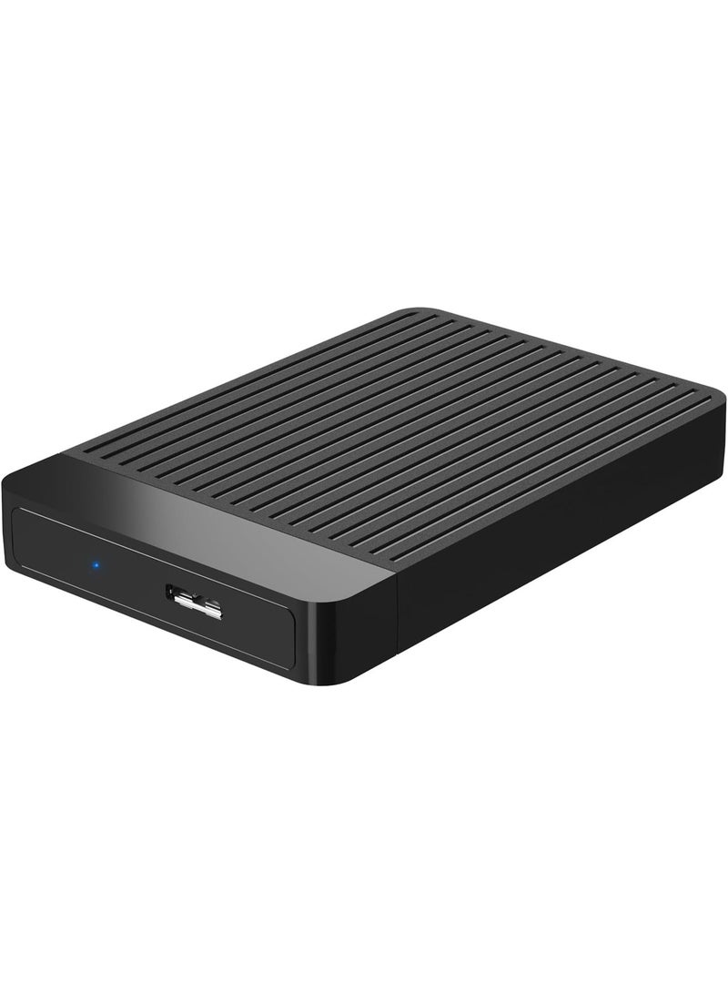 Haysenser 2.5" USB 3.2 Hard Drive Enclosure – Tool-Free SATA SSD/HDD Case, Up to 6TB, Plug & Play - Image 5